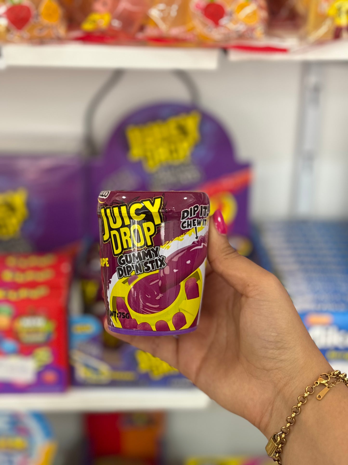 Juicy drop gummies sour gel and gummies grape - Girlzbox