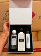 Musck blanc White regent diamond coffret 3pcs eau de parfum luxe packaging cadeau - Girlzbox