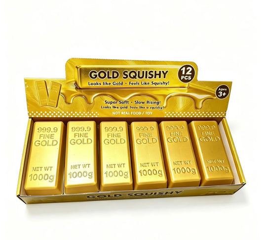Squichy anti-stress gold- Girlzbox