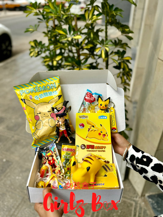 Big Pikatchu pokemon box pour garçons figurine bonbon - Girlzbox