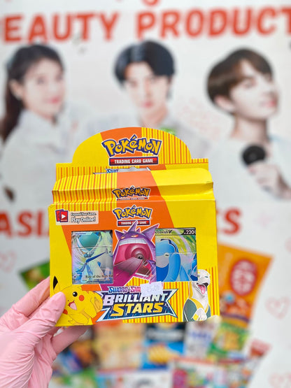 Pack cartes pokemon couleur aléatoire jouet - Girlzbox