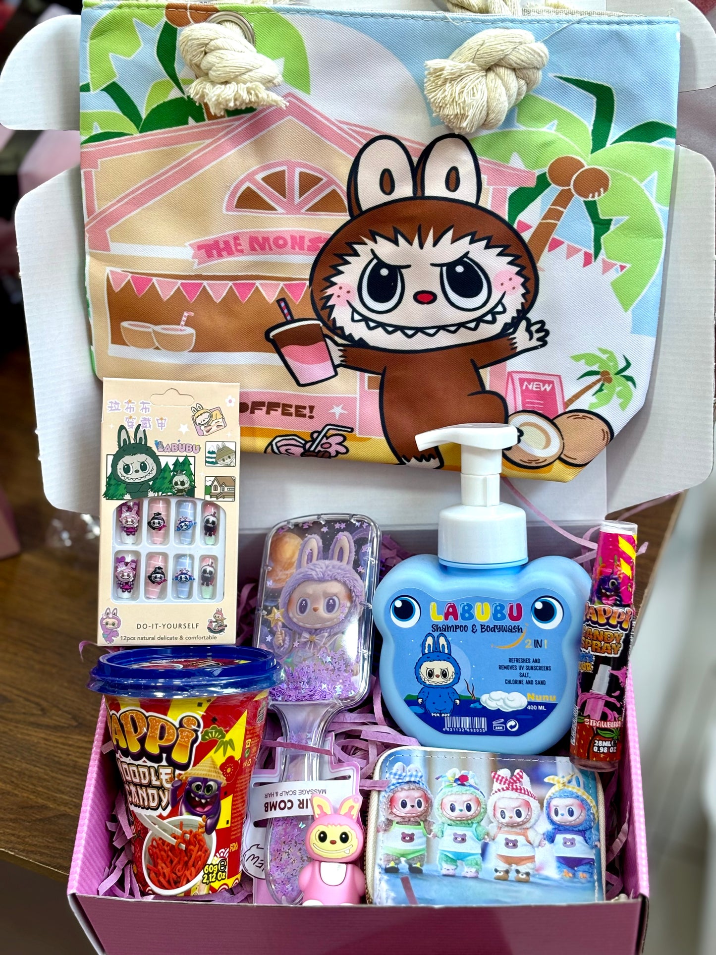 Box labubu cadeau accessoires bonbon sac - Girlzbox