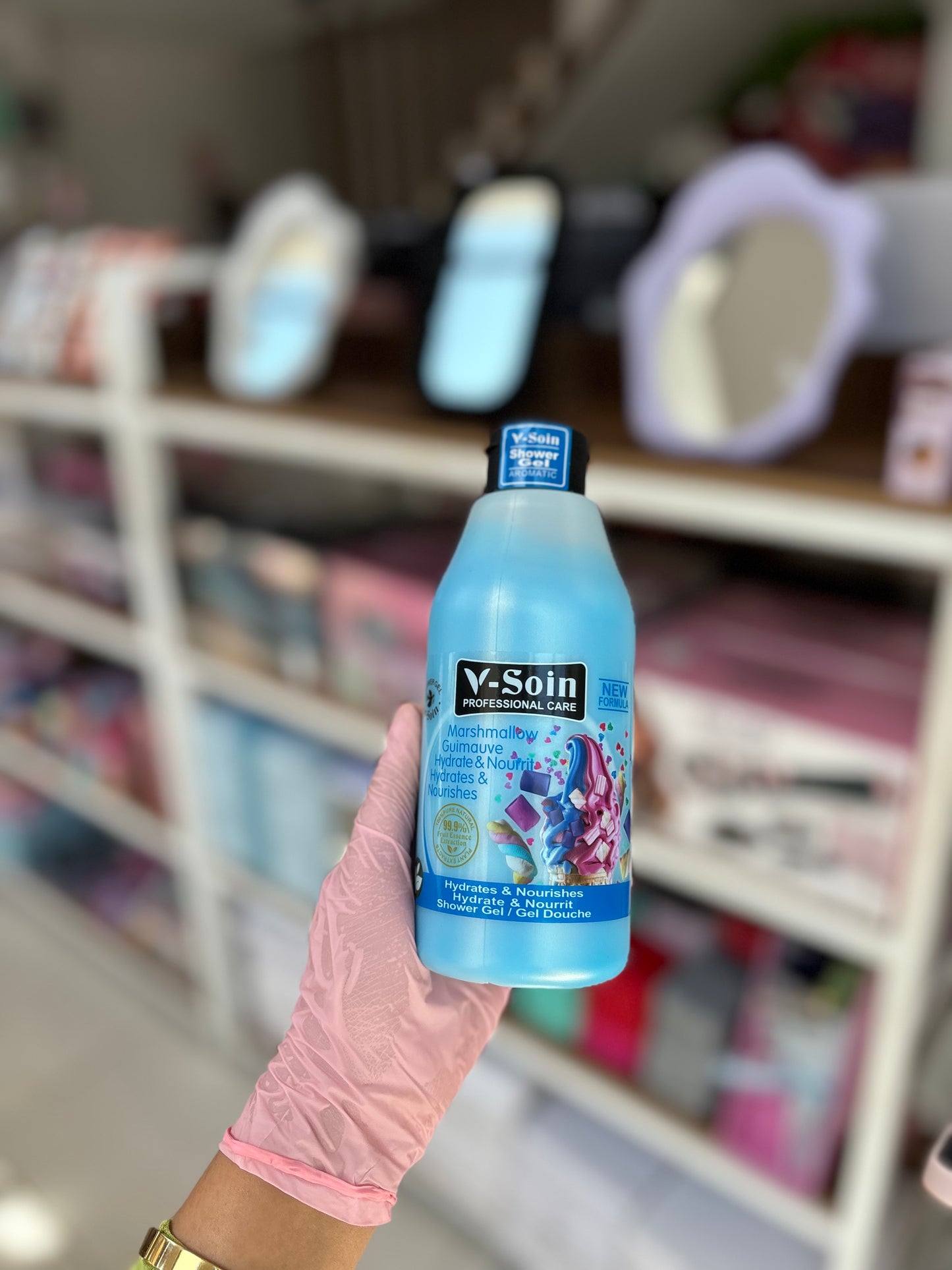 Gel douche odeur très agréable rafraîchissant doux -Girlzbox