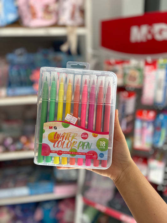 Water color pen 18 pcs feutres back to school - Girlzbox
