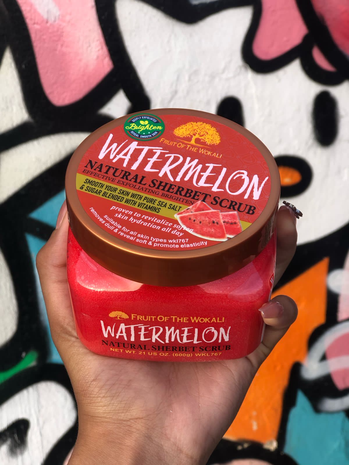 Watermelon scrub gommage pour le corps - Girlzbox