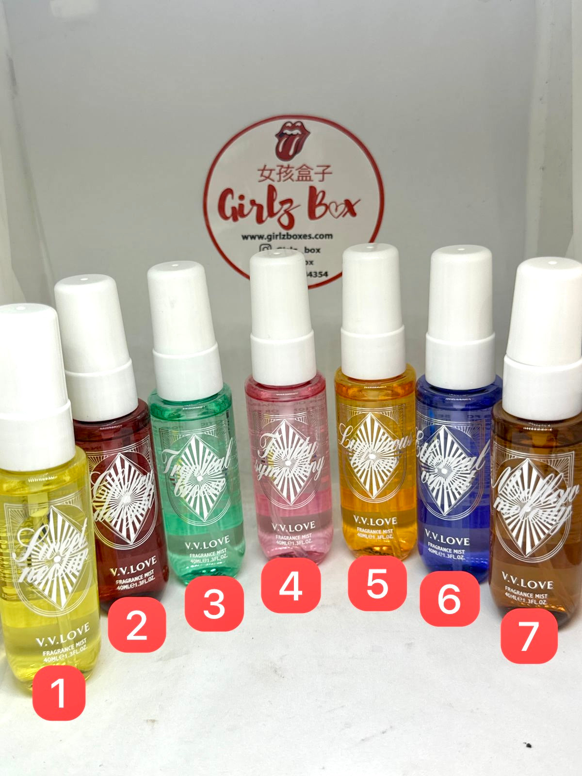 Offre brume parfumée longue teneur - Girlzbox