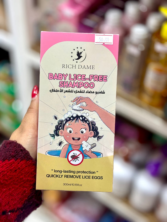 Shampooing anti poux ضد القمل للشعر - Girlzbox