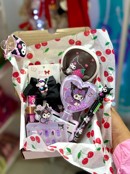 Offre kuromi box en promotion cadeau fin d’année pour fille - Girlzbox