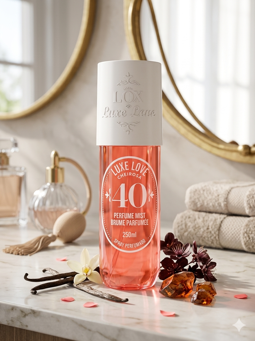 Loxe love 40 grand format brume pour le corps parfum sucré - Girlzbox