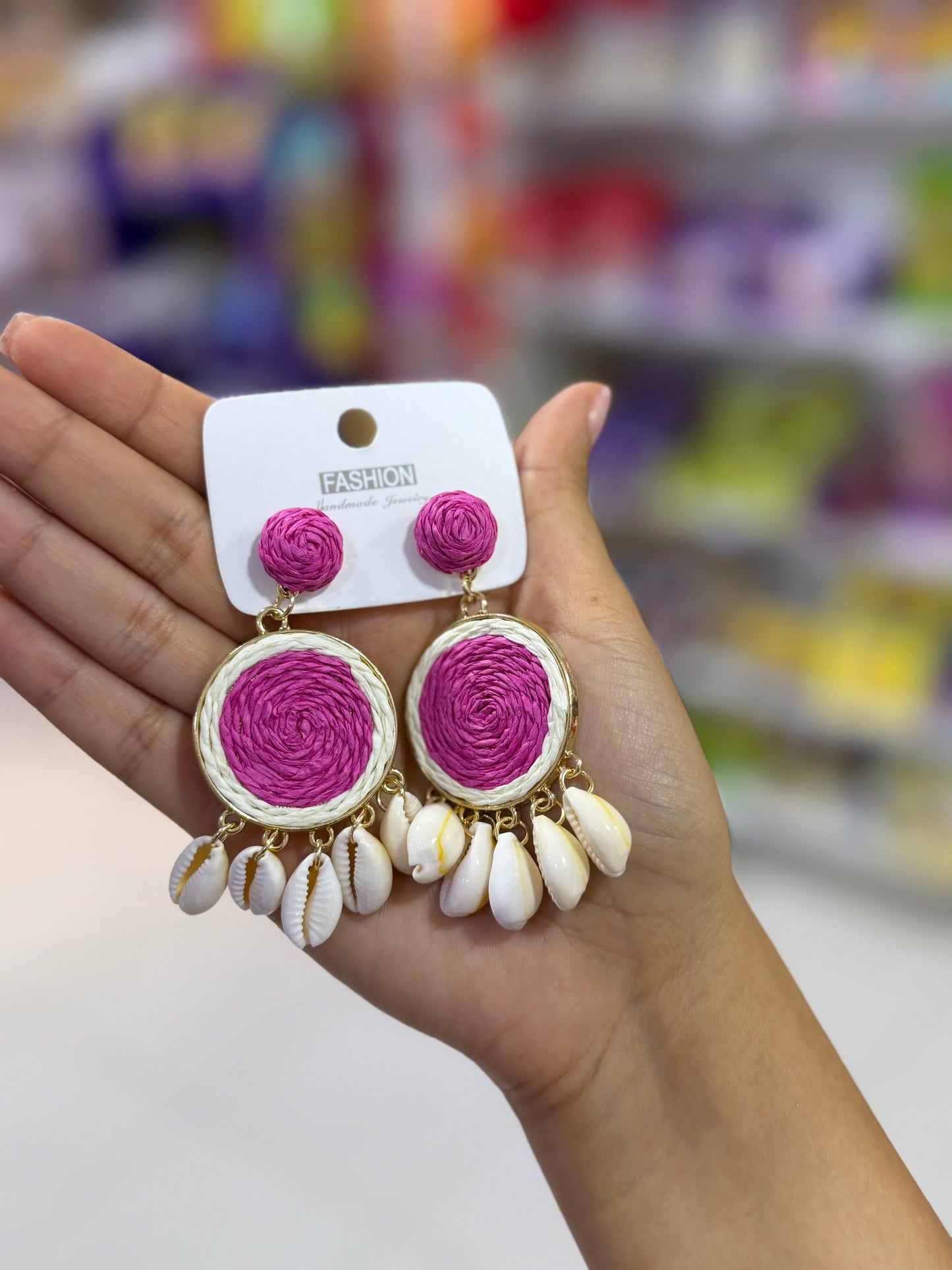 Boucles d’oreilles coquillages pinterest accessoires summer - Girlzbox