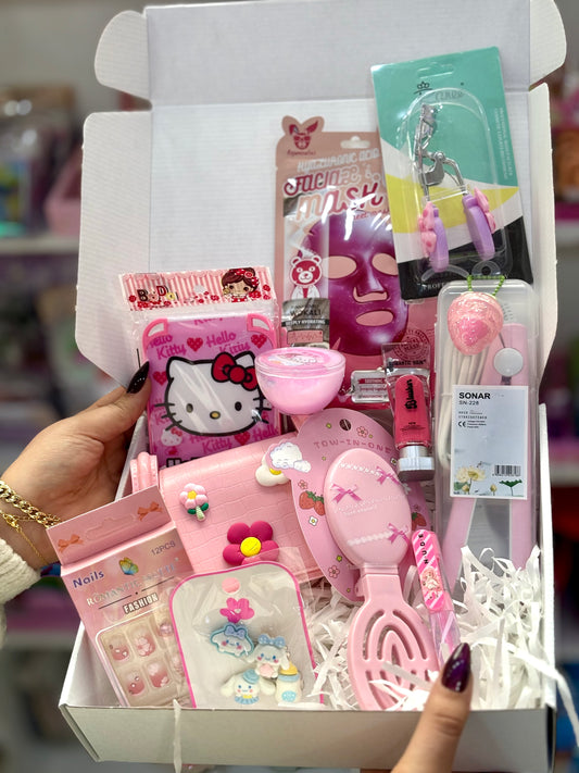 Hello kitty pink era that girl box بوكس العيد- Girlzbox