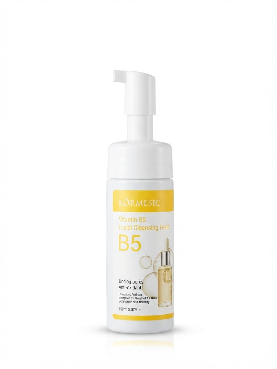 Vitamin b5 antioxidant nettoyant pour le visage tout types de peaux - Girlzbox