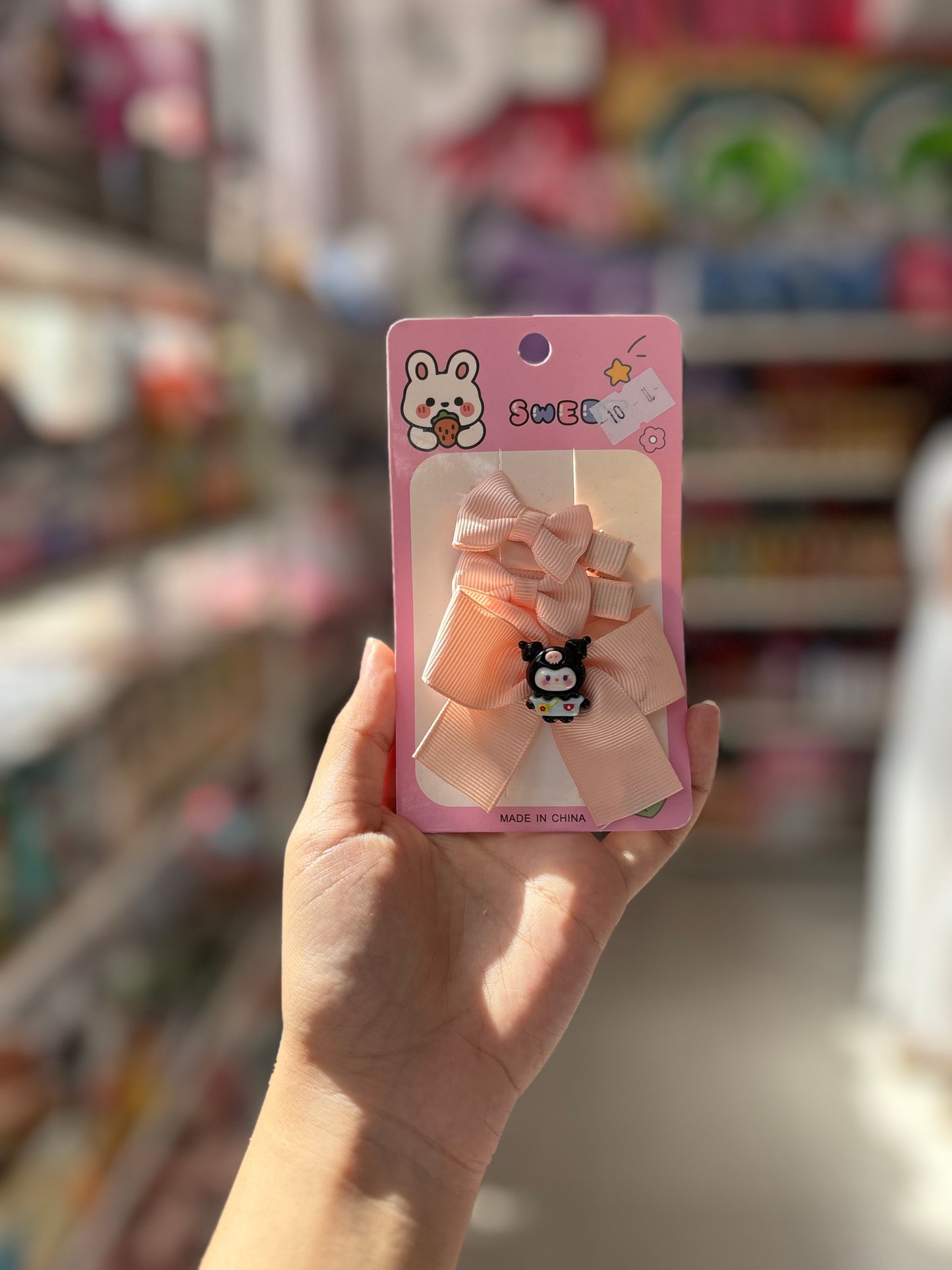 3pcs barettes kuromi trendy- Girlzbox
