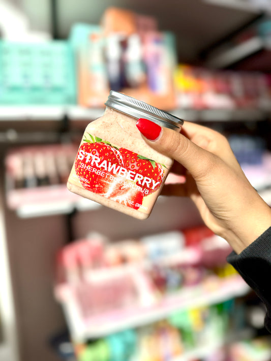 Strawberry Body scrub gommage pour le corps- مقشر للجسم