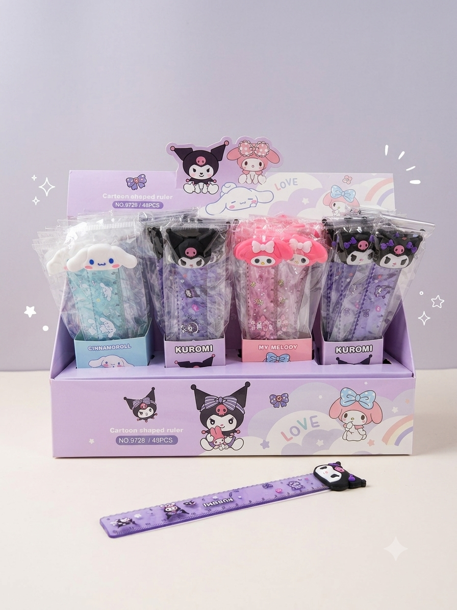 Regle cute sanrio kuromi my melody cinamoroll - Girlzbox