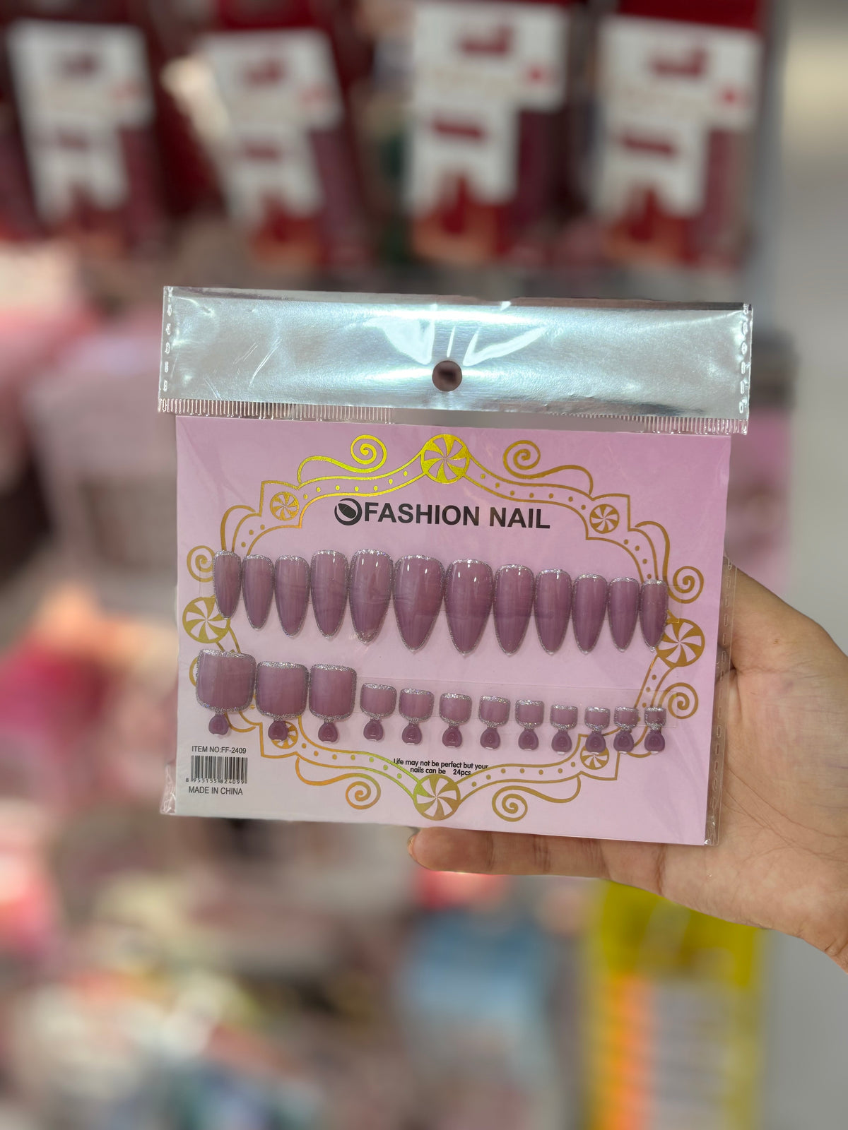 Pack faux ongles pour mains et pieds - Girlzbox