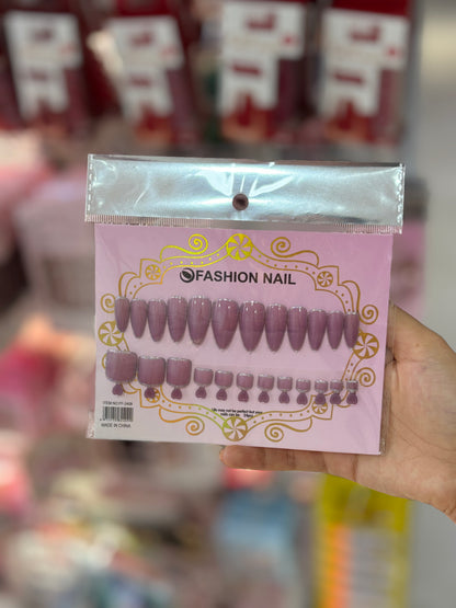 Pack faux ongles pour mains et pieds - Girlzbox