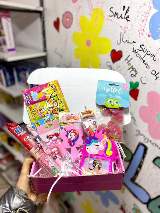 Unicorn box pink - Girlzbox