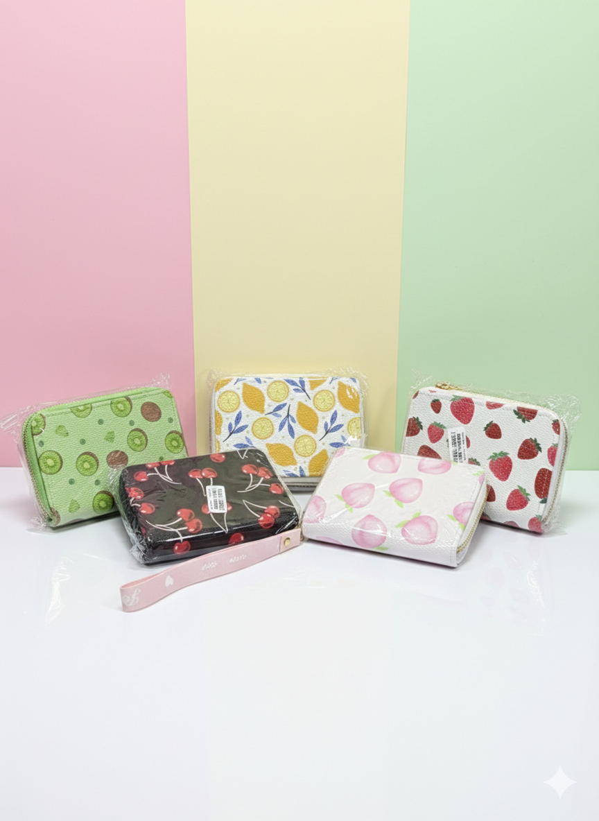 Porte monnaie fruits - Girlzbox