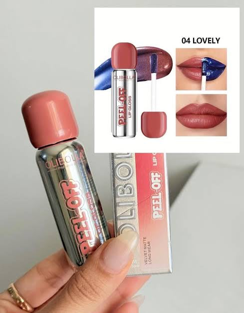 Lip gloss peel off couleur 24h - Girlzbox