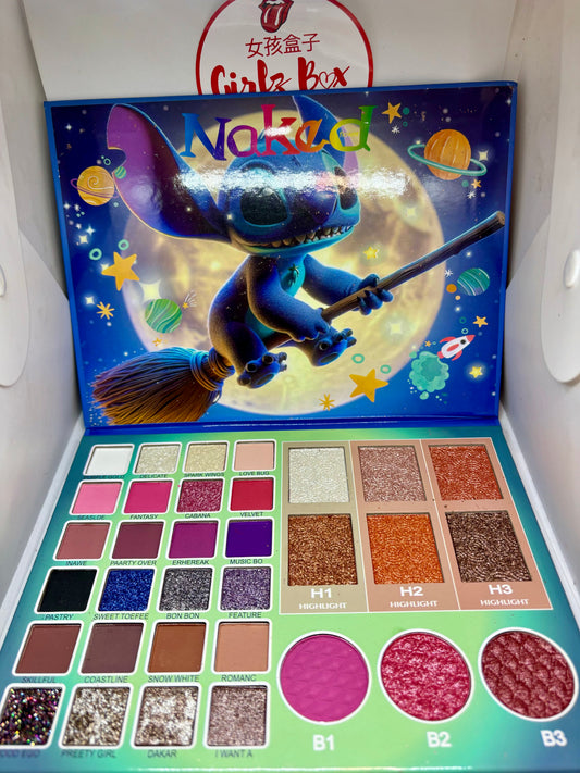 Stitch grande palette fards à paupières Highlight blush - Girlzbox