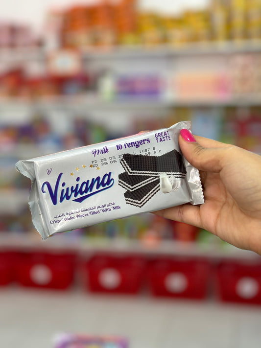 Viviana wafer chocolat au lait - Girlzbox