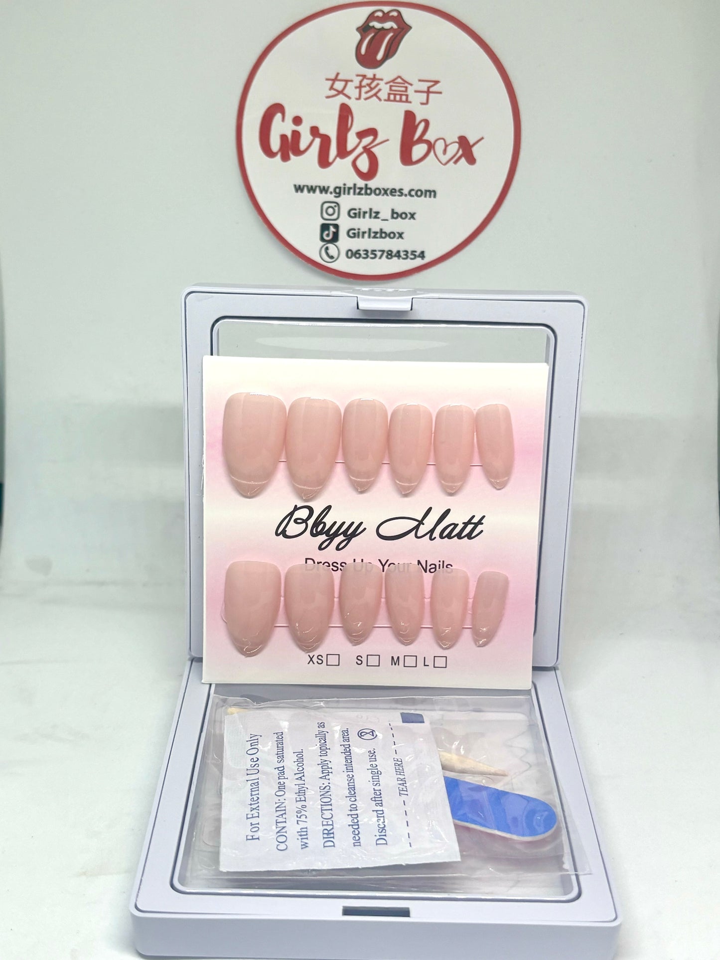 Faux ongles cat eye effet gel - Girlzbox