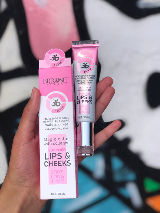 Bbrose lips&cheeks magic color with collagen fards à joues magique- Girlzbox