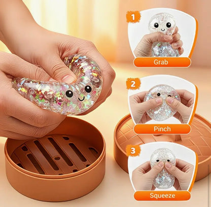Dumplings petit format 1pcs squichy couleurs surprise- Girlzbox