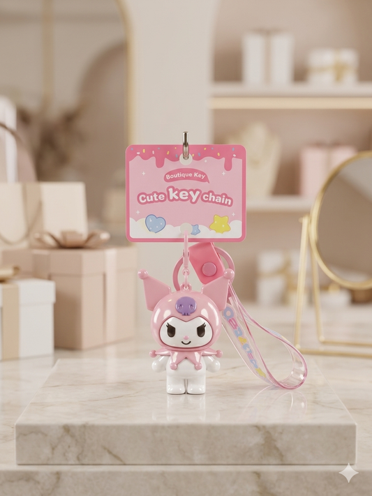 Porte clé kuromi bonne qualité - Girlzbox