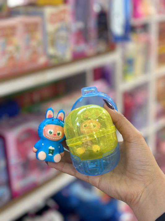 Boîte mystère labubu squichy porte clé - Girlzbox