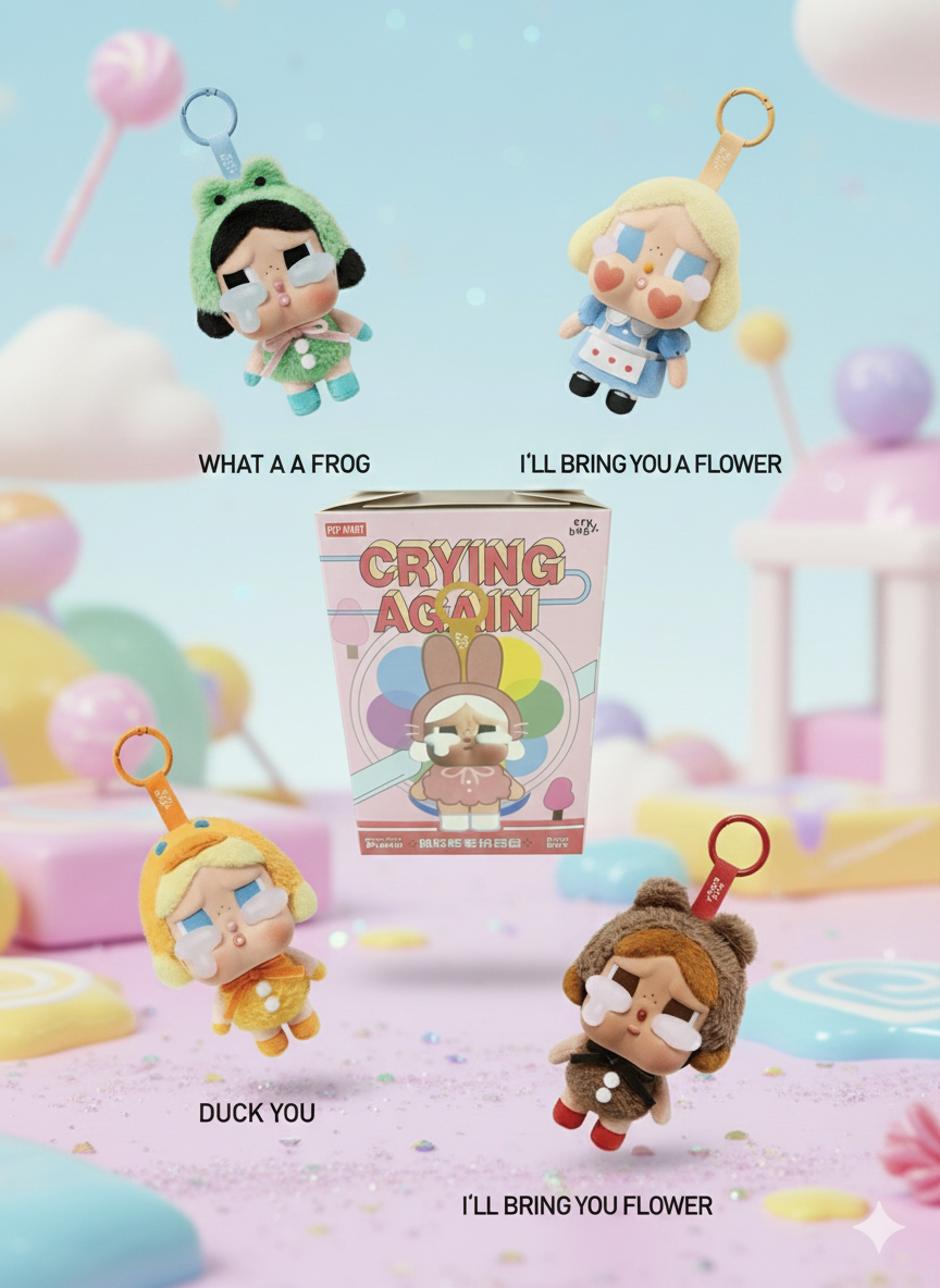 Mystery box crying again boite mystère cadeau jouet - Girlzbox