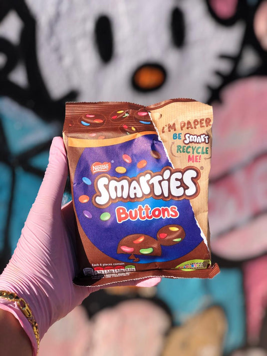 Smarties button chocolat - Girlzbox