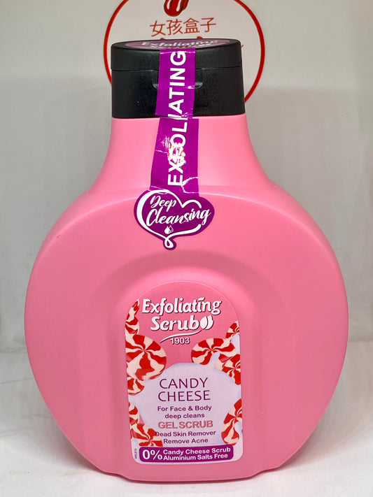 Exfoliating scrub gel douche candy sugar - Girlzbox