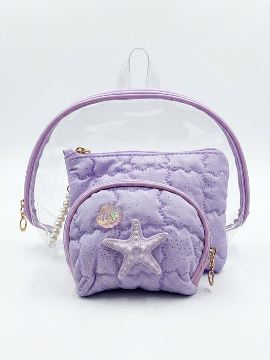 3pcs Grande trousse rangement couleur aléatoire - Girlzbo