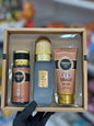 Tobacco pack greek 3pcs eau de parfum body lotion spray - Girlzbox