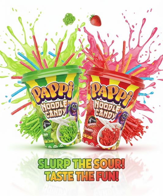 Pappi noodels candy gel sour candy cargo pappi - Girlzbox