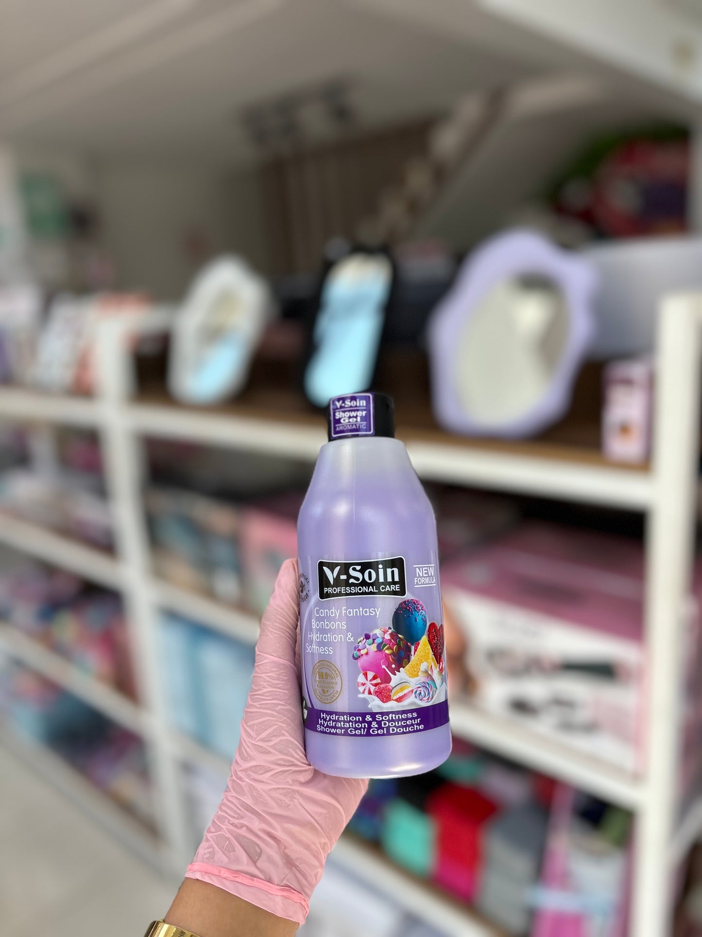 Gel douche odeur très agréable rafraîchissant doux -Girlzbox