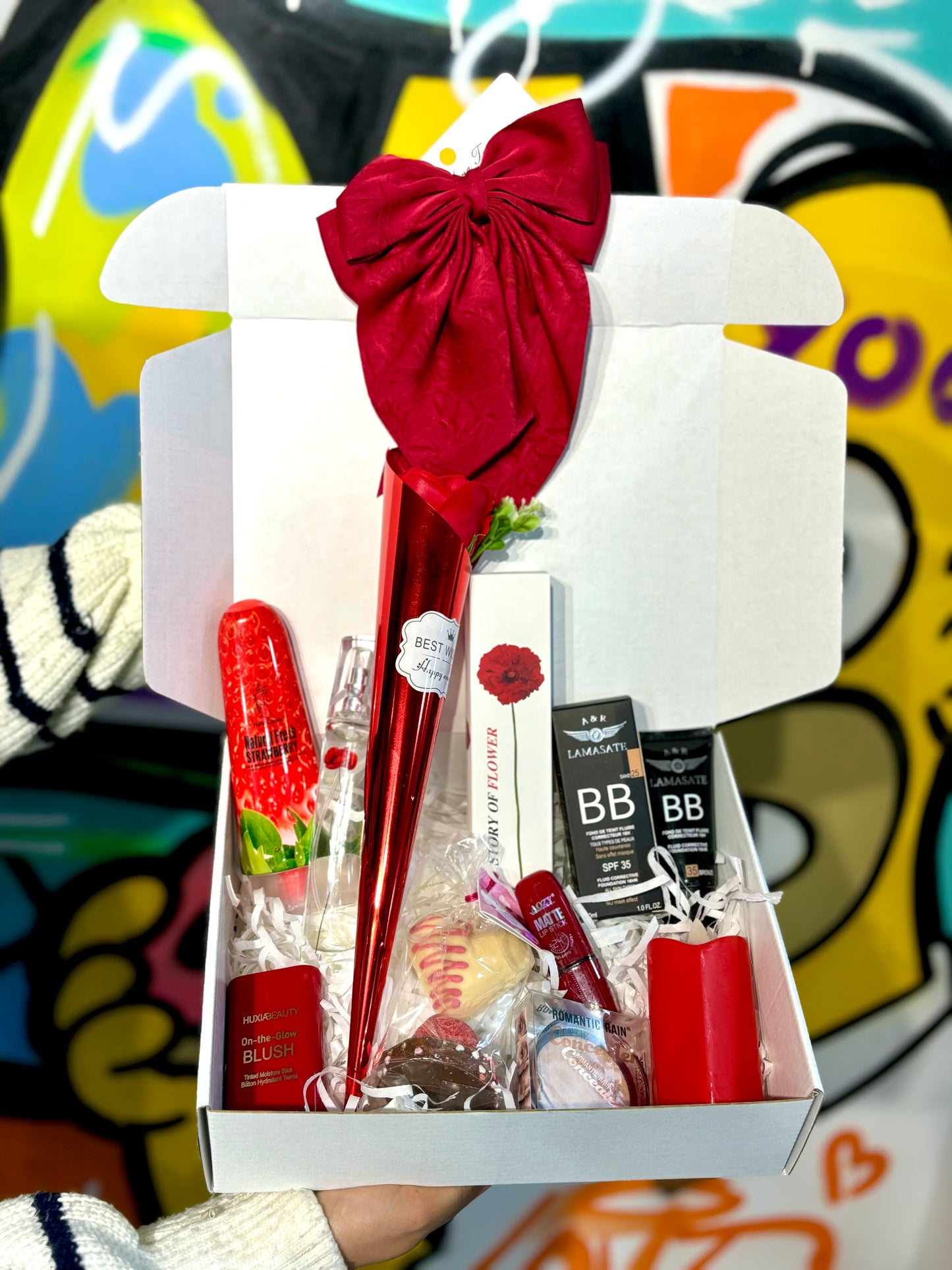 Red cadeau fin d’année love box - Girlzbox