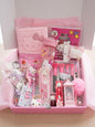 Box hello kitty rentrée scolaire bloc notes bouteille stylo crayon accessoires parfum - Girlzbox