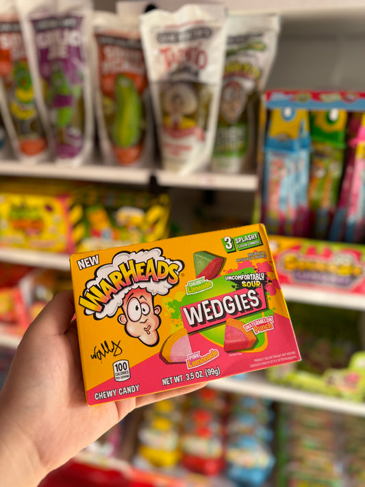 Warheads wedgies sour candy watermelon- Girlzbox