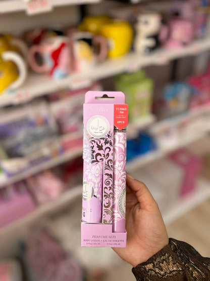Crème hydratante + parfum روح الوردة