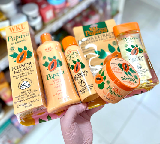 Papaya éclaircissant pack باك التبييض للجسم و اليدين والوجه