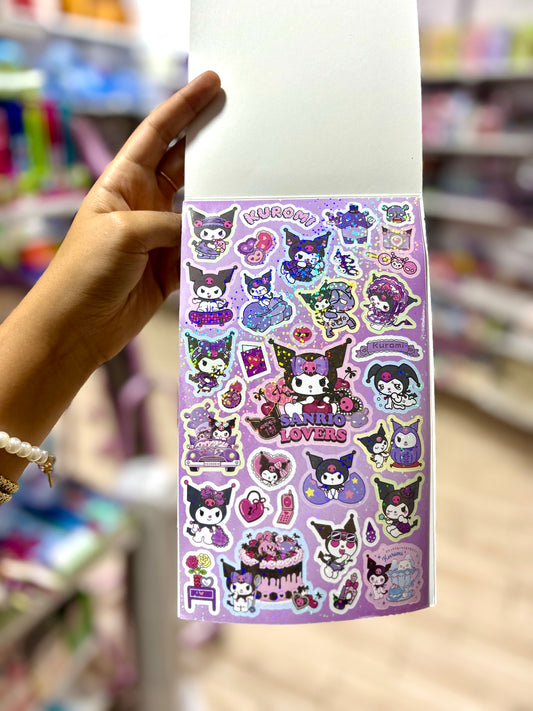 Pack stickers kuromi- Girlzbox