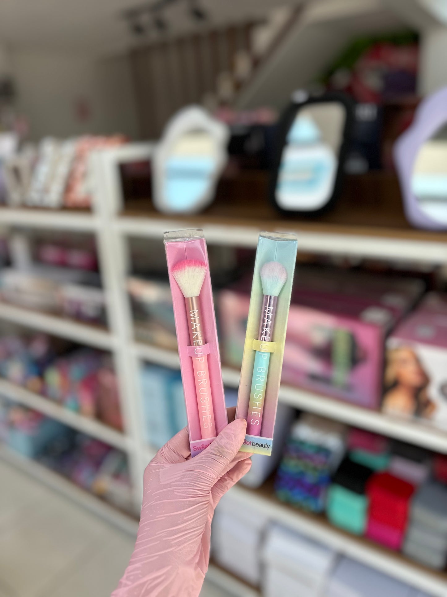 Pinceaux pour appliquer le fards à joue - girlzbox