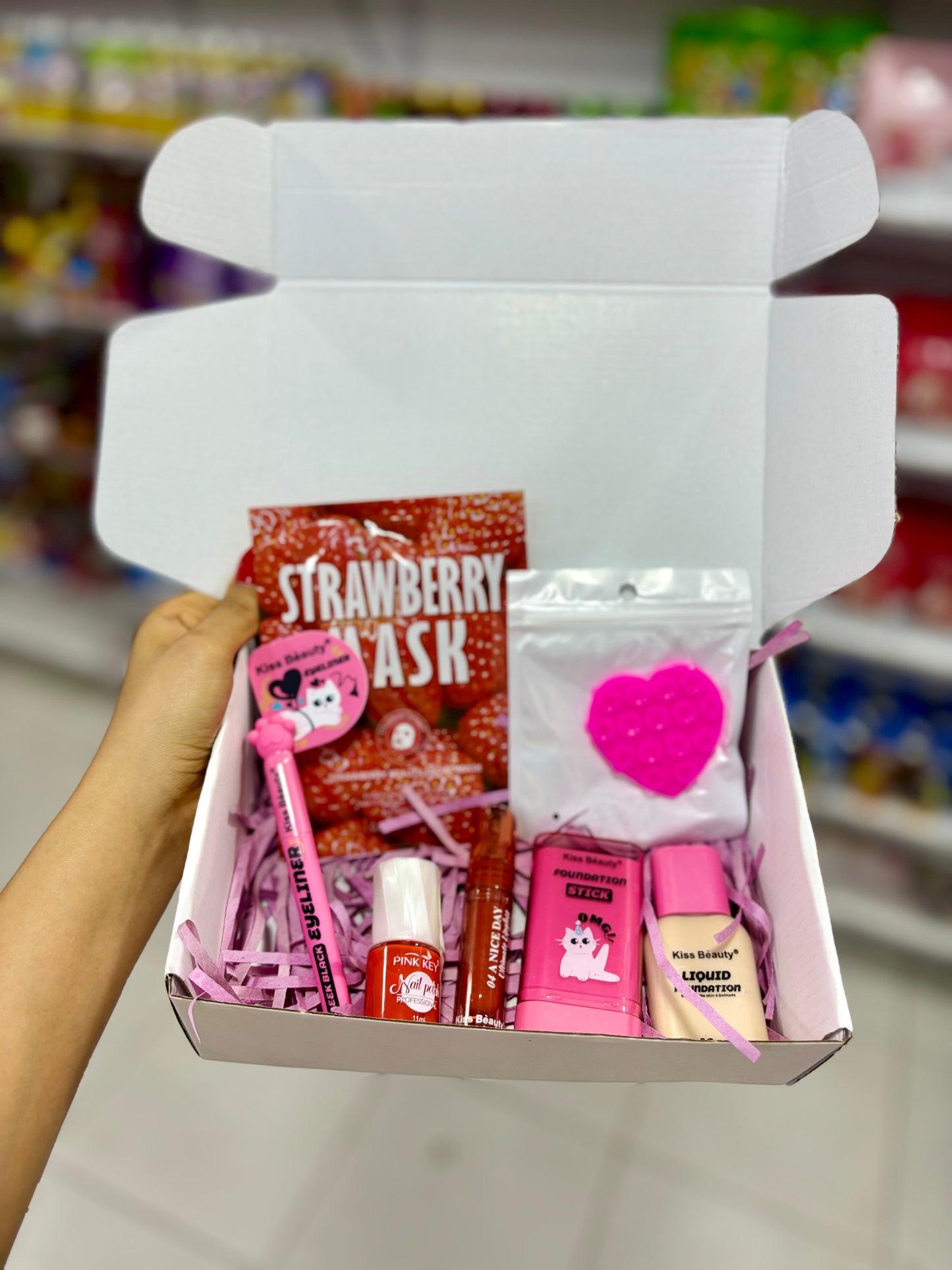 Mini box makeup masques vernis - Girlzbox