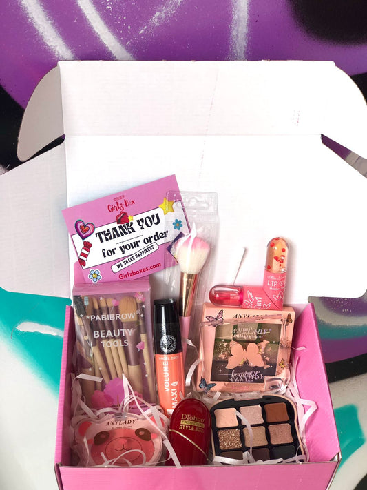 Makeup maquillage box palette gloss Pinceaux - Girlzbox