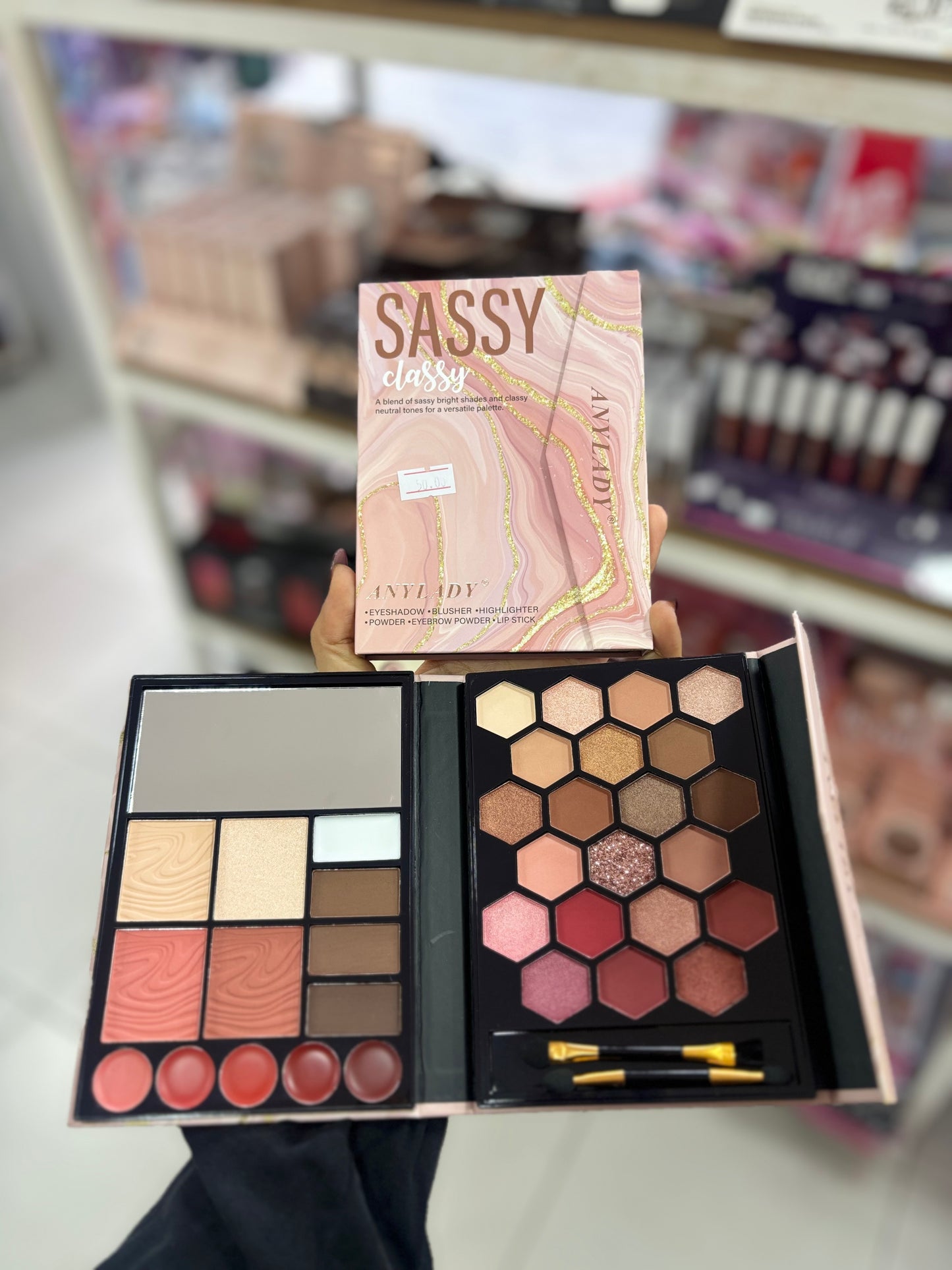 Grande palette nude tout en 1 - Girlzbox