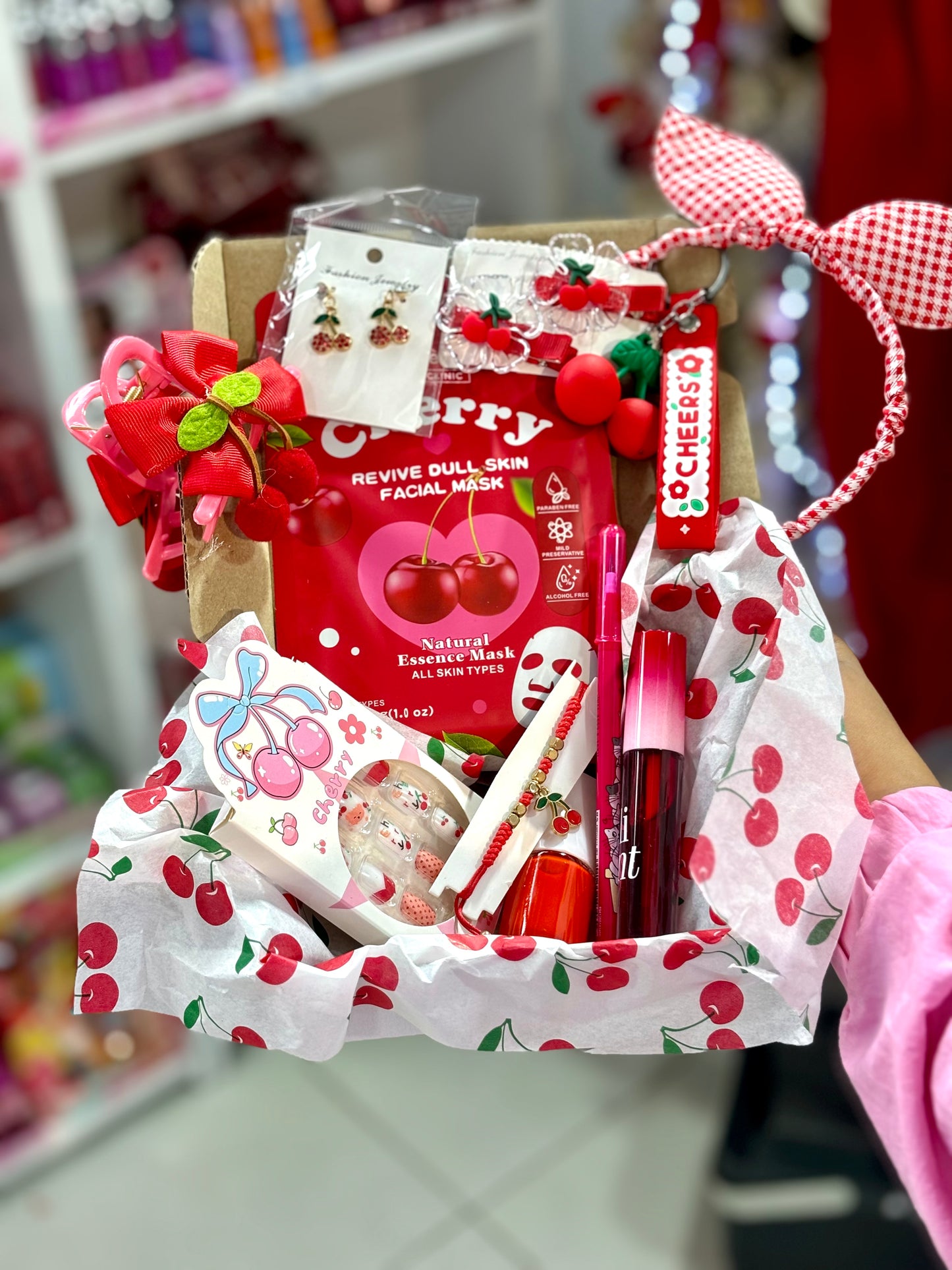 Offre cerise box en promotion cadeau fin d’année pour fille - Girlzbox