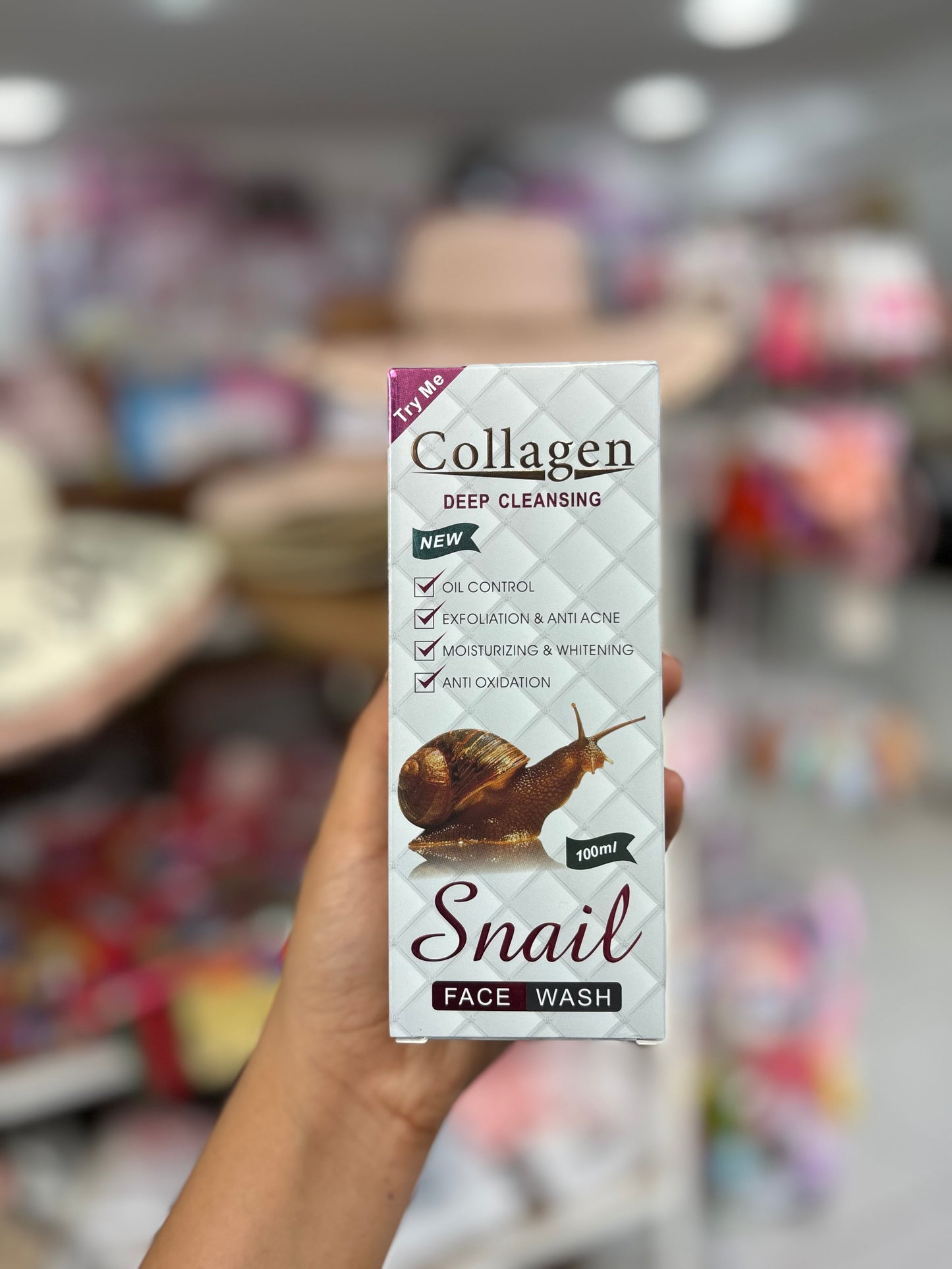 Deep cleaning snail gel nettoyant hydratant et éclaircissant -Girlzbox